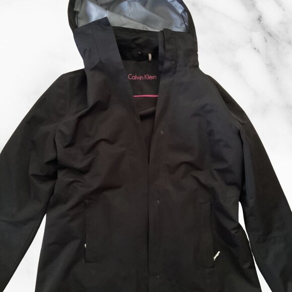 Calvin Klein Black Jacket (Requires Small Repair) - Picture 2 of 7